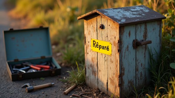Réparer votre boîte aux lettres endommagée efficacement
