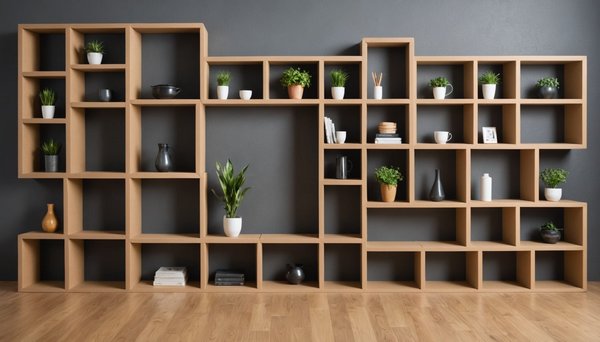 Étagères en carton : modernité et écologie à petit prix