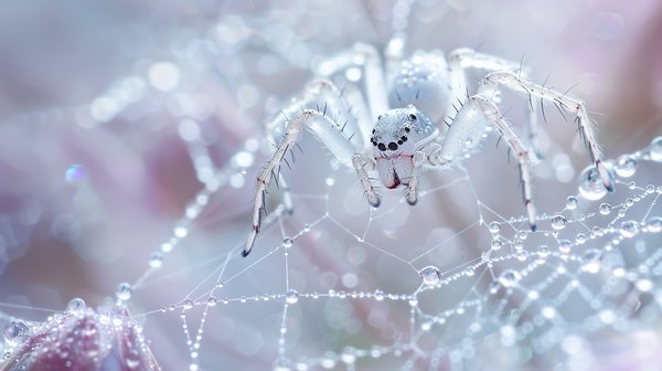 Tout savoir sur les araignées blanches : guide complet