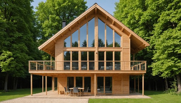 Construire une maison en bois basse consommation près de paris